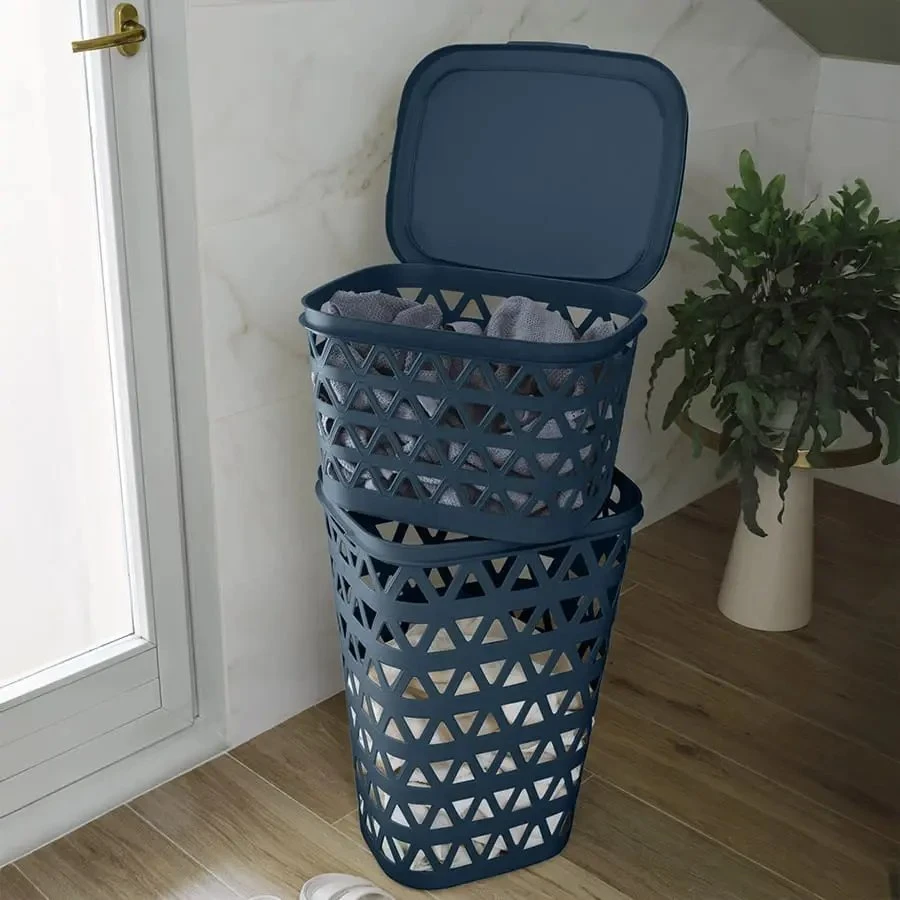 Curver Oceana laundry mini basket Mid Mėlyna 30l