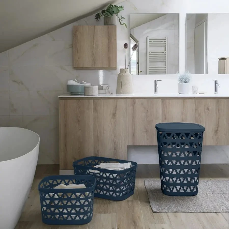 Curver Oceana laundry mini basket Mid Mėlyna 30l