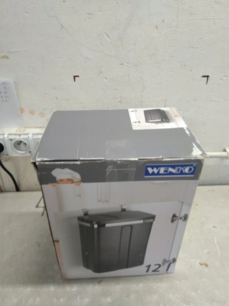 Wenko 54903100 12 l pilka