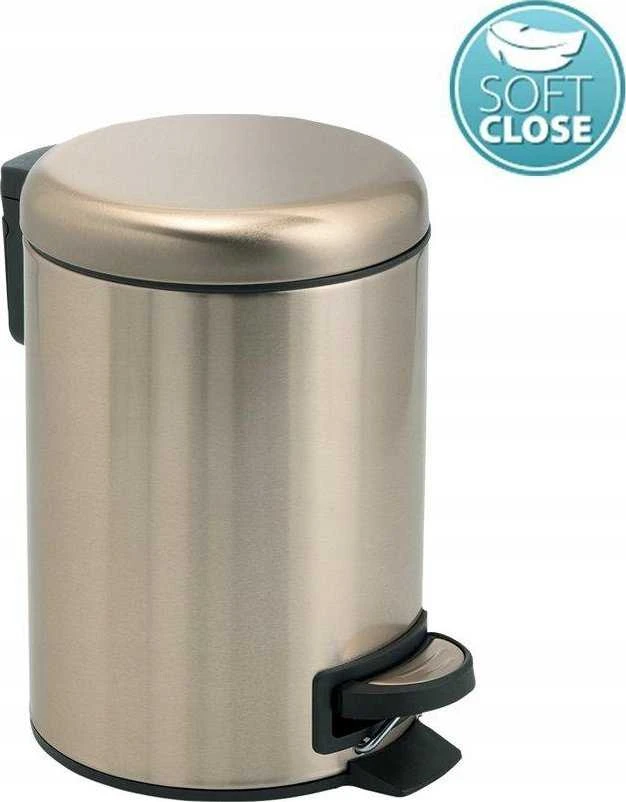 Gedy POTTY šiūkšlių dėžė 5l, aukso spalva