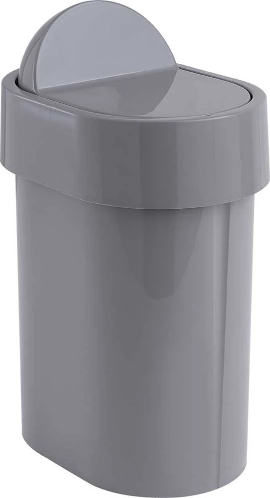 Šiukšliadėžė Gedy JUNIOR - GRIGIO 8009 08, 4,8 l, pilka