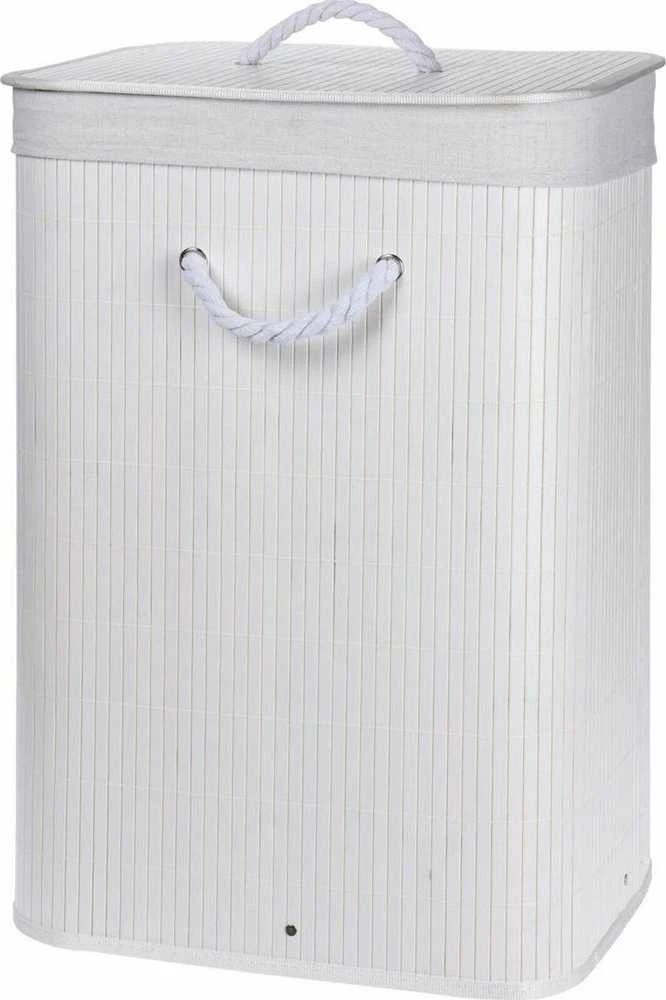 Storage Solutions Bambukinis skalbinių krepšelis su NATURAL dangteliu, 60 l