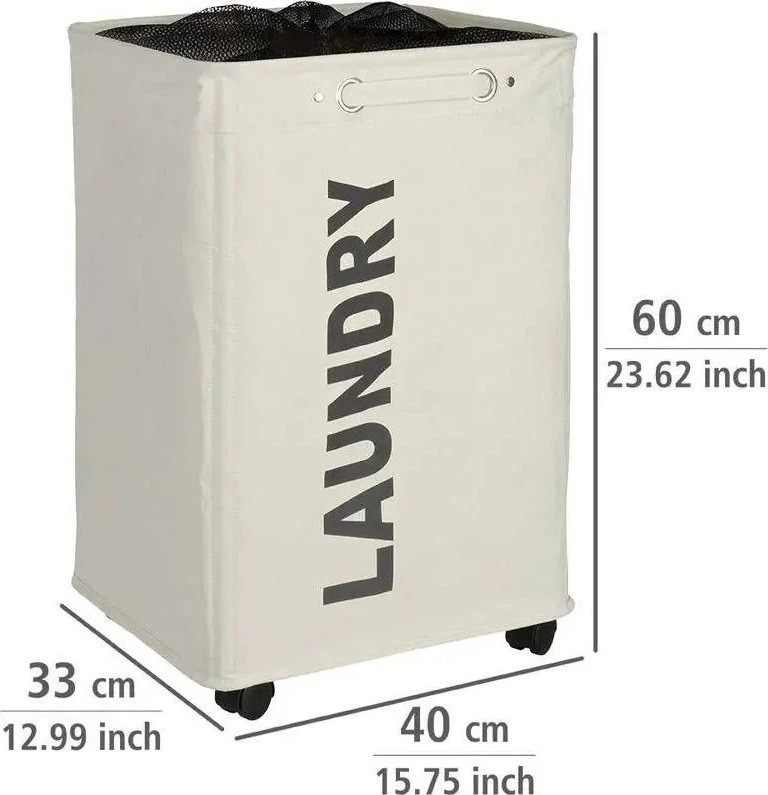 Skalbimo krepšelis QUADRO - konteineris 79 l, WENKO