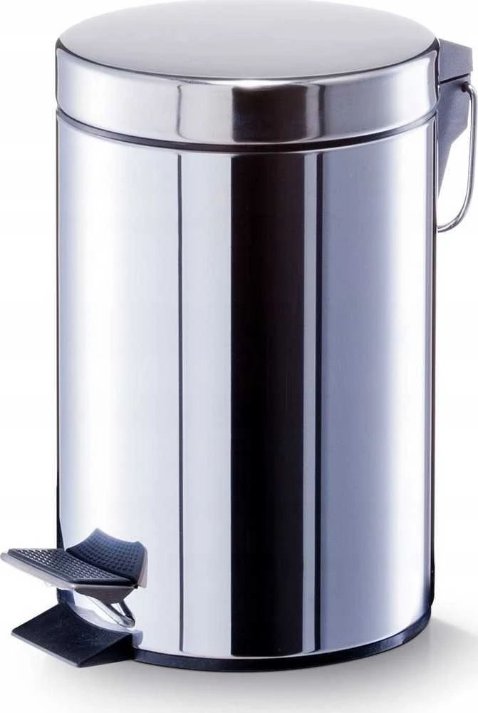 Steel Vonios krepšelis, šiukšlių konteineris - 3 l, blizgus plienas, ZELLER