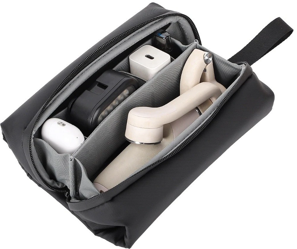 Krepšys SunnyLife Dėklas Dėklas Organizer Case Skirtas DJI Osmo Pocket 3 / Insta360 X5 / Go 3s / B018-d / Juoda (SB11966)