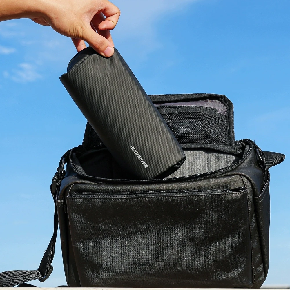 Krepšys SunnyLife Dėklas Dėklas Organizer Case Skirtas DJI Osmo Pocket 3 / Insta360 X5 / Go 3s / B018-d / Juoda (SB11966)