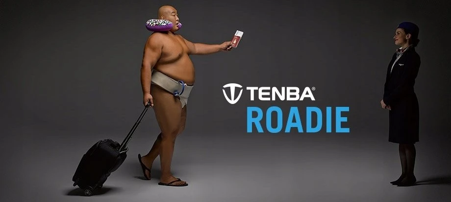 Krepšys kamerai - Tenba Roadie Roller 21 DSLR/Mirrorless 17" nešiojamam kompiuteriui juodas