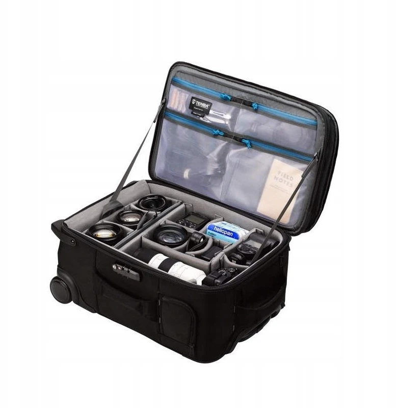 Krepšys kamerai - Tenba Roadie Roller 21 DSLR/Mirrorless 17" nešiojamam kompiuteriui juodas