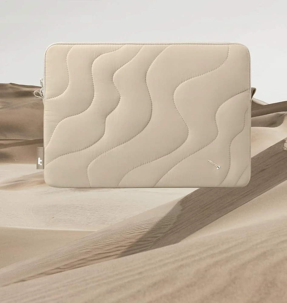 Krepšys Tomtoc Terra-A27 13" laptop sleeve, beige