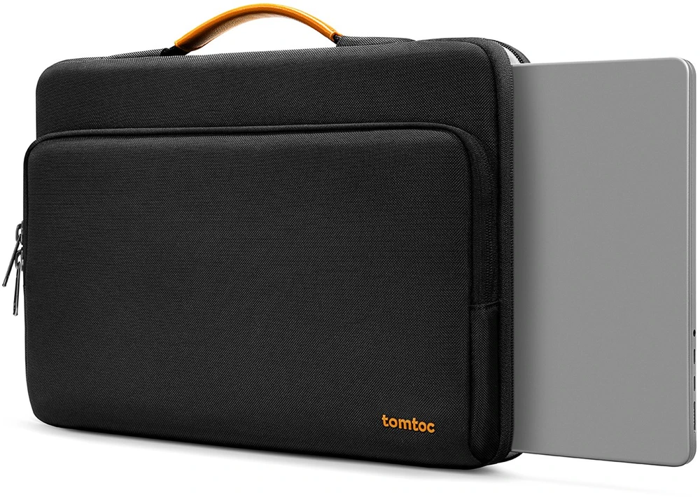 Krepšys Tomtoc tomtoc Defender-A14 Premium Nešiojamas kompiuteris Briefcase 16 inch juodas