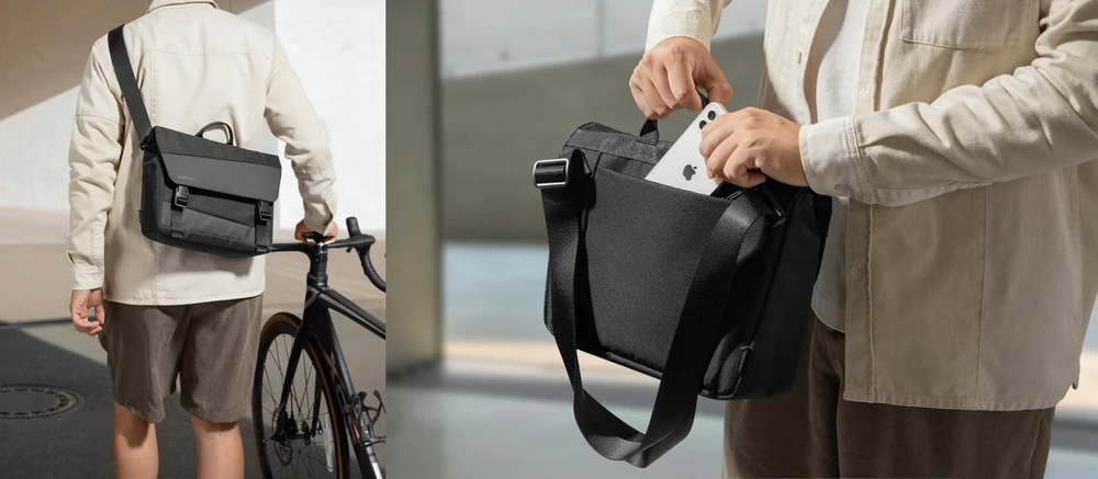 TOMTOC Slash-T27 11''/6.5L Bag (Juodas)