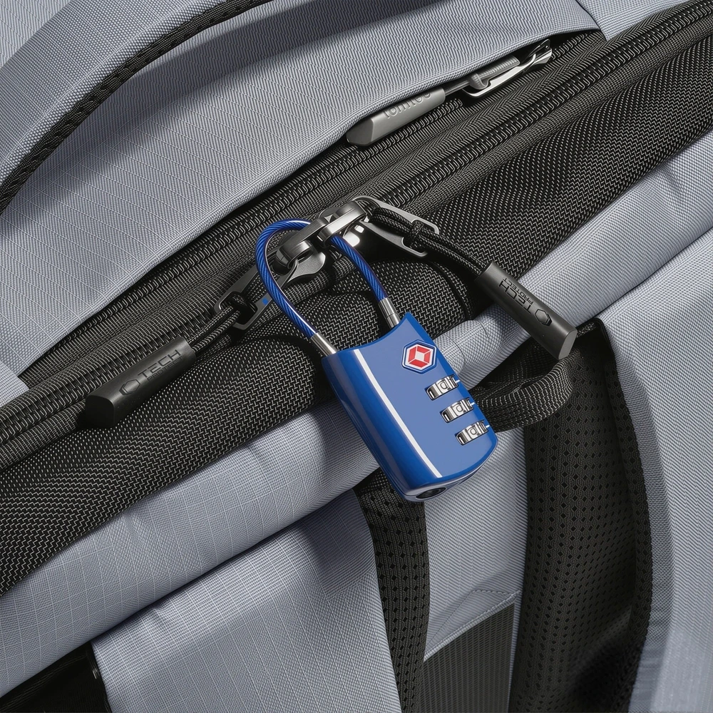 Tech-Protect DEFENDER S70 RYANAIR & WIZZAIR KELIONINĖ KUORINĖ NEŠIOJAMAM KOMPIUTERIUI 24L 40x30x20 URBAN Pilka