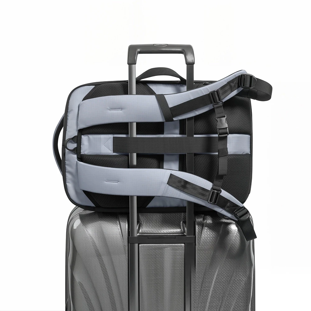 Tech-Protect DEFENDER S70 RYANAIR & WIZZAIR KELIONINĖ KUORINĖ NEŠIOJAMAM KOMPIUTERIUI 24L 40x30x20 URBAN Pilka