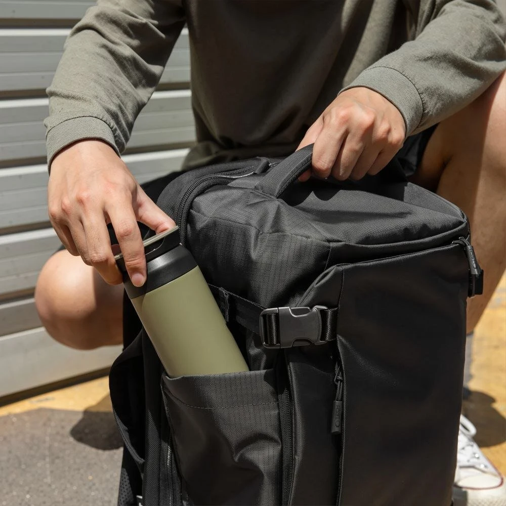 Tech-Protect DEFENDER S70 RYANAIR & WIZZAIR kelioninė kuprinė nešiojamam kompiuteriui 24L 40x30x20 juoda