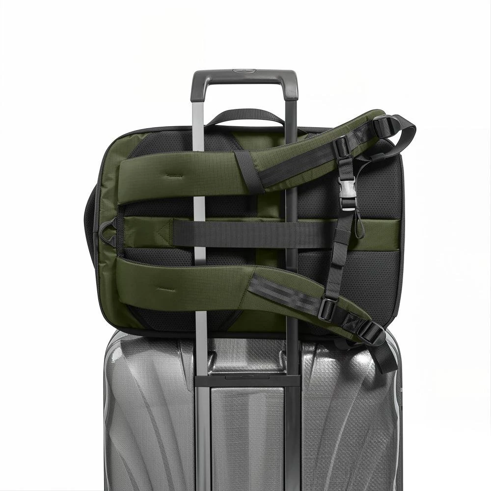 Tech-Protect DEFENDER S70 RYANAIR & WIZZAIR kelioninė kuprinė nešiojamam kompiuteriui, 24 l 40x30x20, karinė žalia