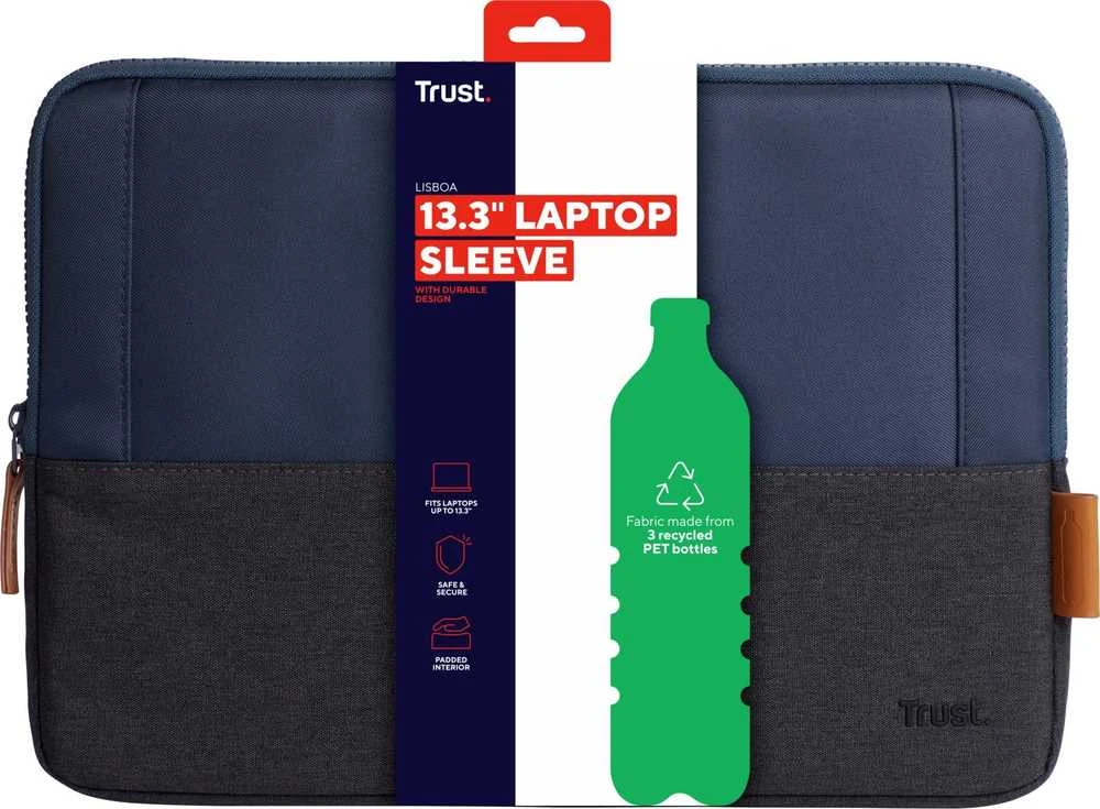 Krepšys Trust Pouzdro na notebook 13,3" Lisboa Sleeve - mėlyna