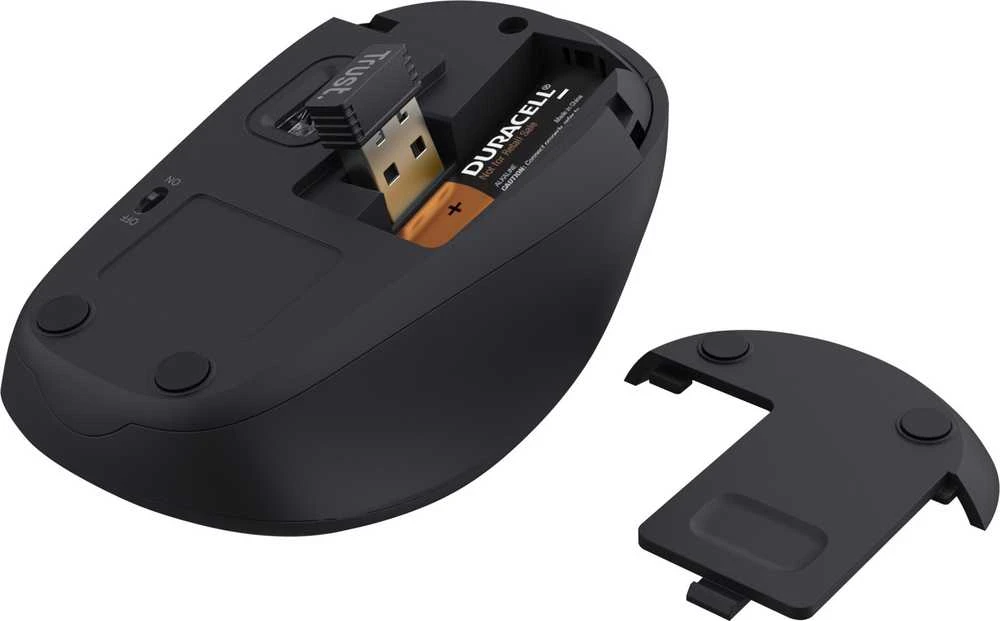 NB CASE BOLOGNA 16" +MOUSE SET/Juodas 24988 TRUST