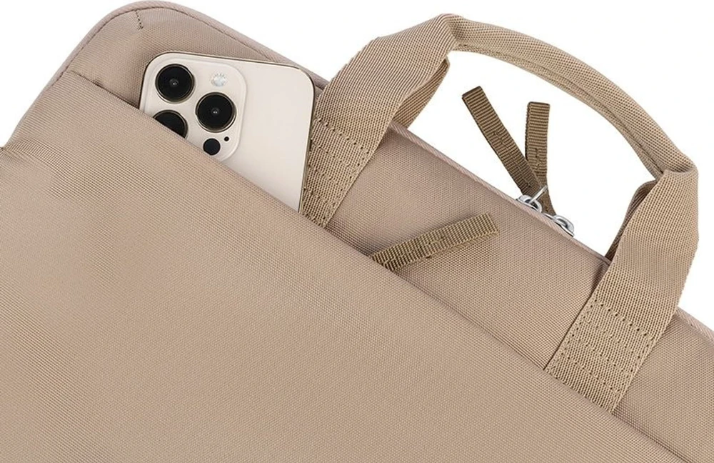 Tucano Smilza Super Slim Bag do macbook Pro 14” Air 15” Pro 13" notebook 14” -13” smėlio spalva