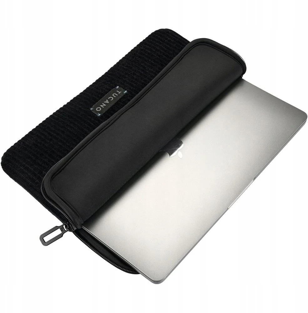 Krepšys na laptopa Tucano Velluto 2 Sleeve 16" do MacBook juoda