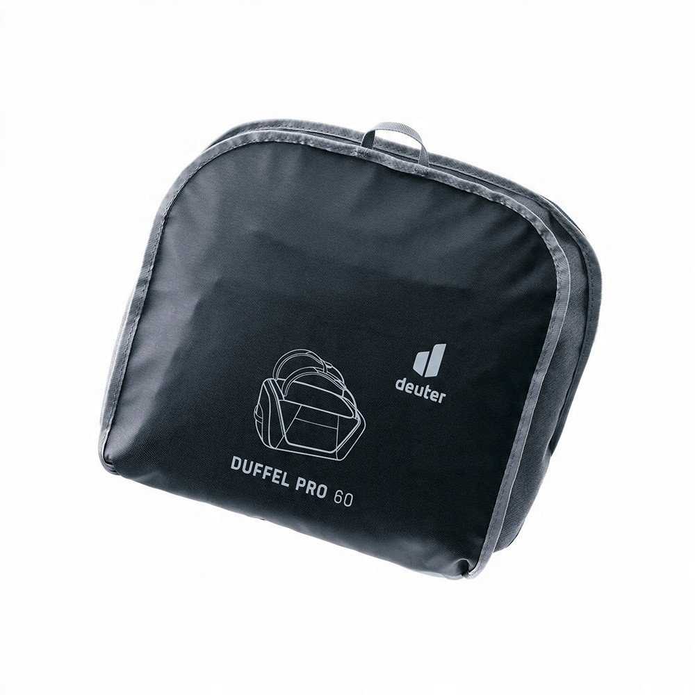 Deuter Duffel Pro 60 Kelioninis krepšys Juoda 60 L