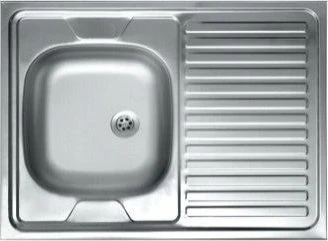 Plieninė virtuvinė plautuvė Kuchinox 60, SK6_311T, Inox Linen