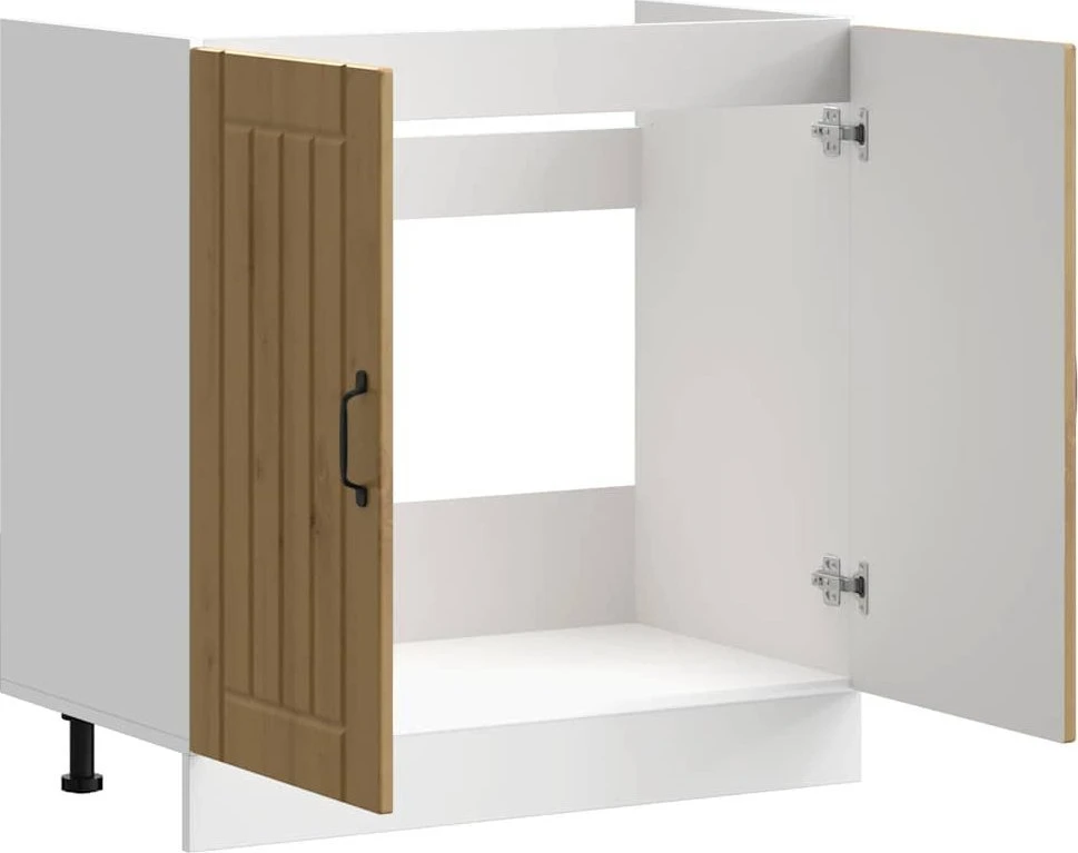 kriauklės pagrindo spintelė "Lucca" Artisan Oak Engineered Wood
