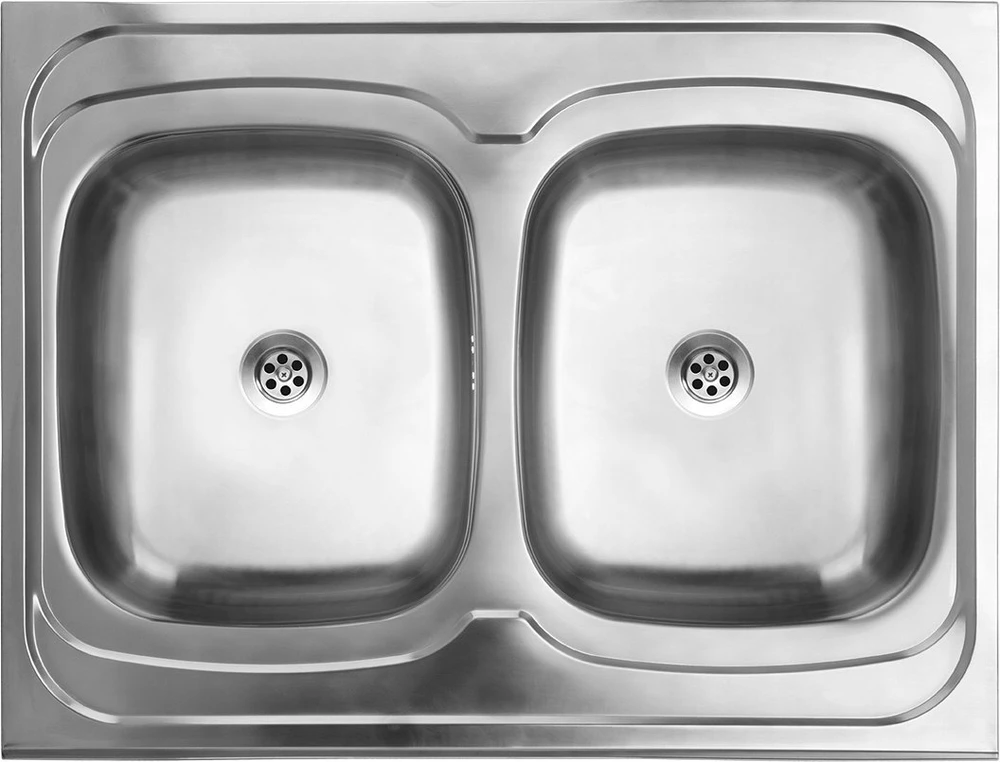 Plieninė virtuvinė plautuvė Kuchinox 60, SK6_320T, Inox Linen