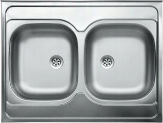 Plieninė virtuvinė plautuvė Kuchinox 60, SK6_320T, Inox Linen