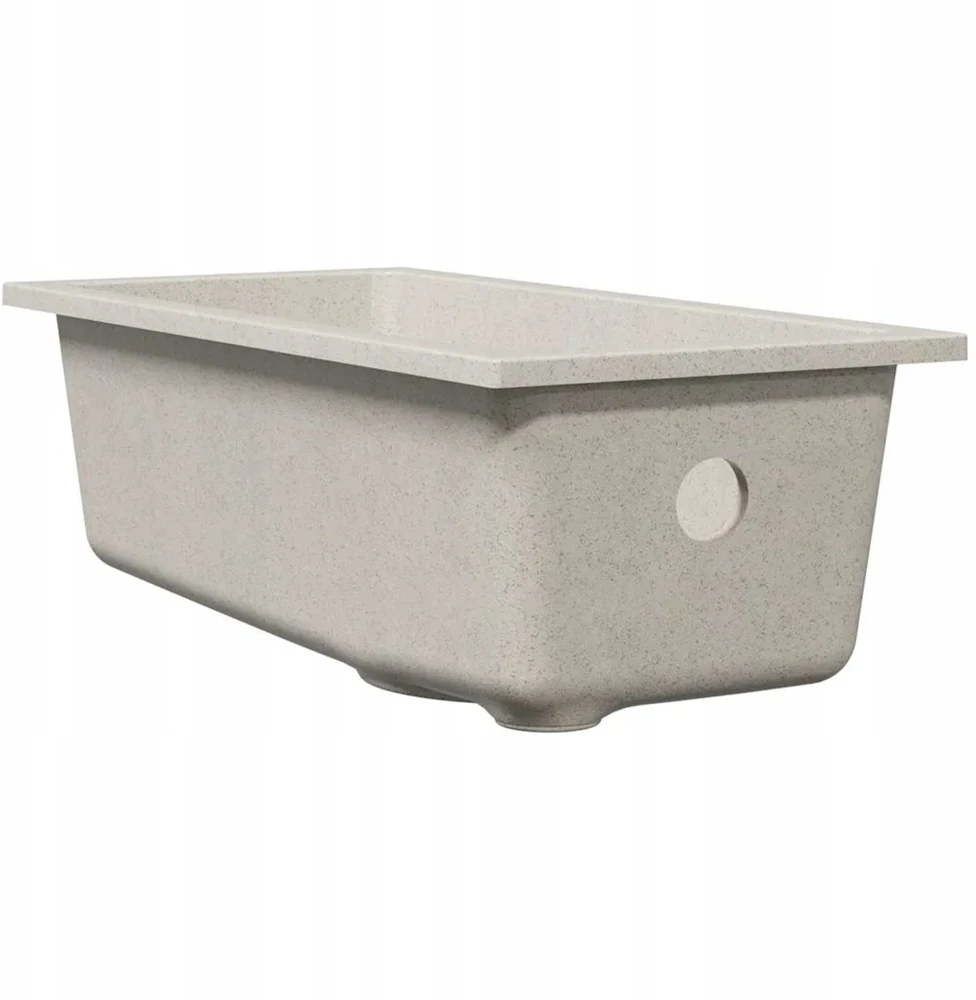 Virtuvės kriauklė Smėlio 21 x 44 x 14 cm Granitas