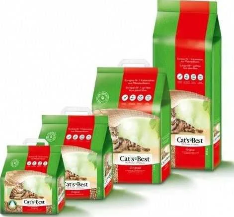 Cats Best OkoPlus Original Natūralus kraikas katėms 40L