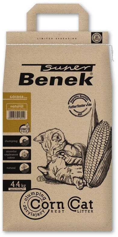 Kraikas dla kota Super Benek Corn Golden 7 l