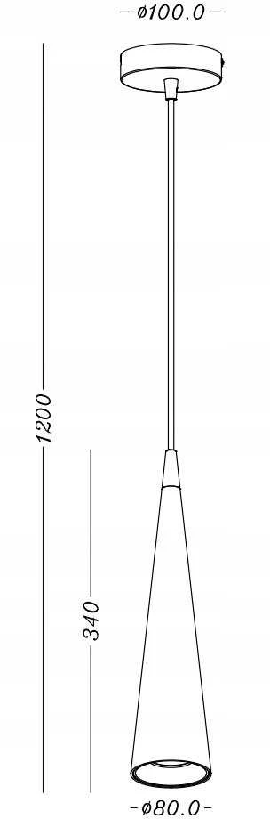 Pakabinamas šviestuvas KRIS Lubinis šviestuvas EVI,4410, AC220-240V, 50/60 Hz, GU10, maks.40W , IP20, aliuminis, vieng