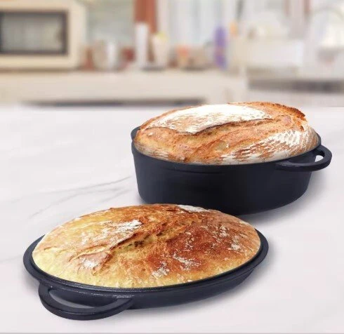 Krisberg Ketaus kepimo keptuvė 2 viename DANČIO / GRILĖS KEPUTINIS INDUKCINĖS DUJOS 34 cm