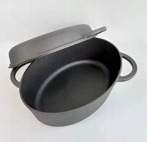 Krisberg Ketaus kepimo keptuvė 2 viename DANČIO / GRILĖS KEPUTINIS INDUKCINĖS DUJOS 34 cm