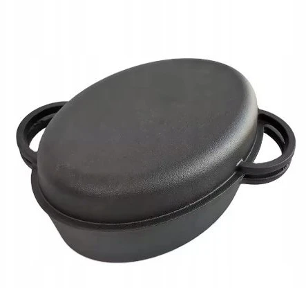 Krisberg Ketaus kepimo keptuvė 2 viename DANČIO / GRILĖS KEPUTINIS INDUKCINĖS DUJOS 34 cm