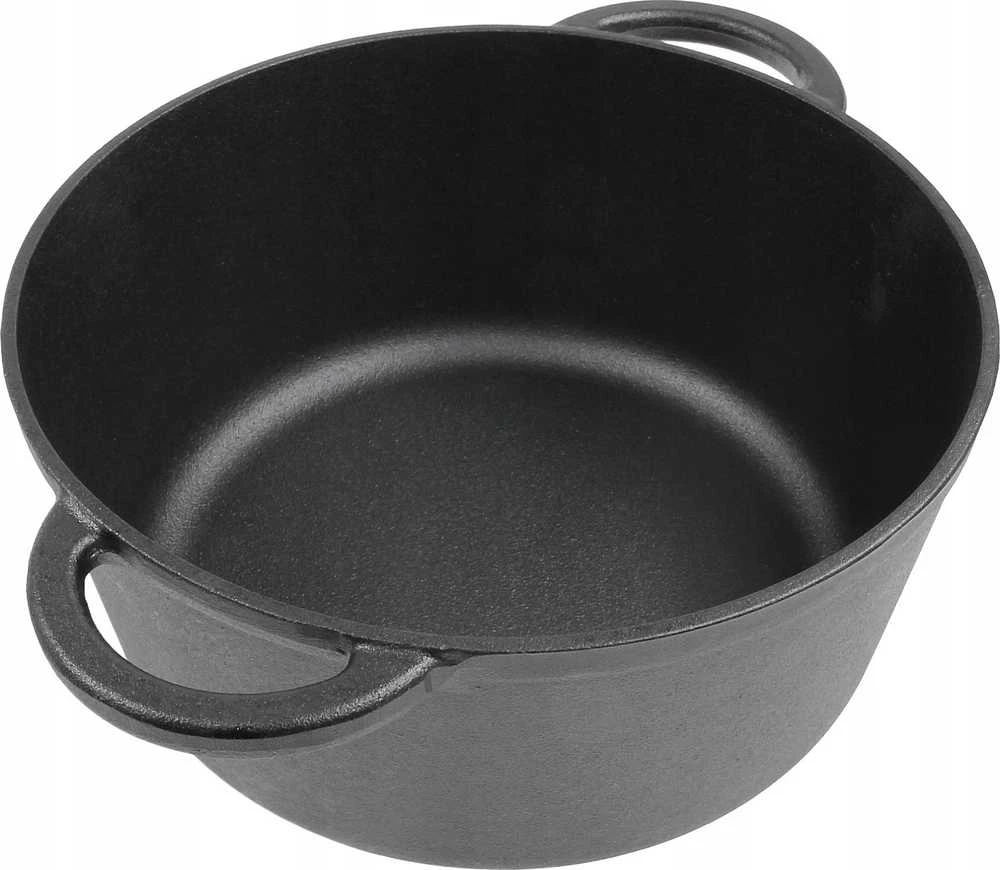 Krisberg Ketaus puodas 4,8 L kepimui BRYTFANNA katilas 26 cm Indukcinės dujos