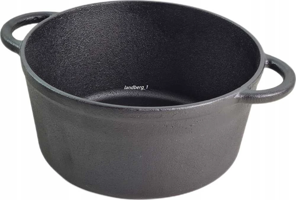 Krisberg Ketaus puodas 4,8 L kepimui BRYTFANNA katilas 26 cm Indukcinės dujos