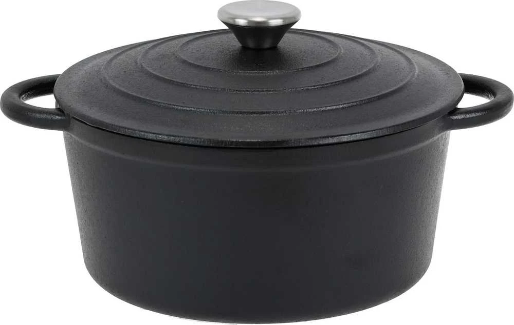 Krisberg Ketaus puodas 4,8 L kepimui BRYTFANNA katilas 26 cm Indukcinės dujos