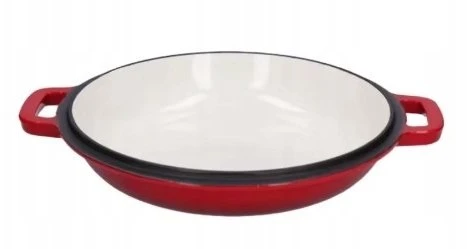 Krisberg Emaliuotas ketaus puodas, 26 cm. Keptuvė Puodas Keptuvė 4,8 L Emalis