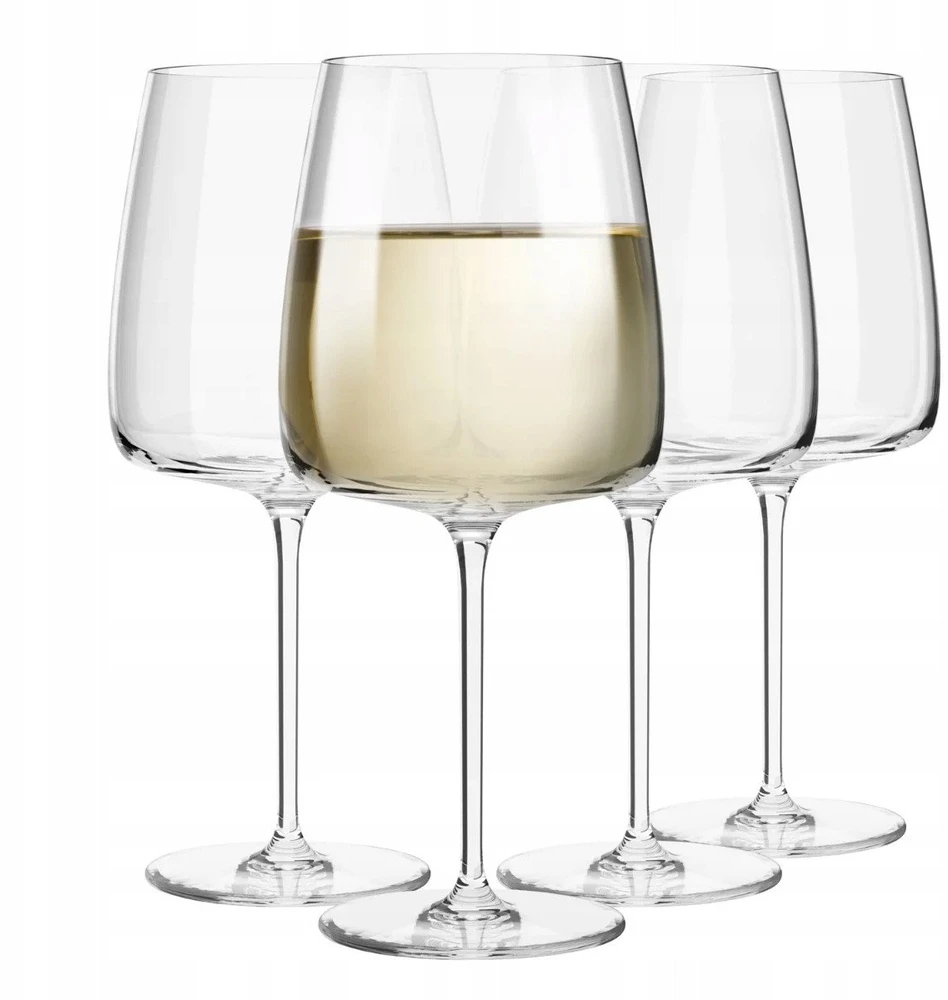 Krosno Vyno taurių komplektas Modern, stiklas, 0.480 l, 4 vnt.