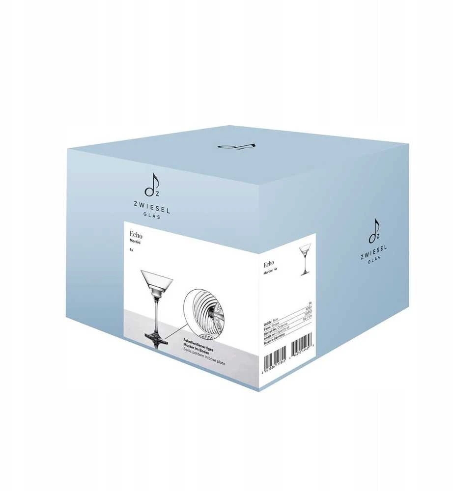 Krosno Stiklinės, 166 ml, „Echo“, 4 vnt.