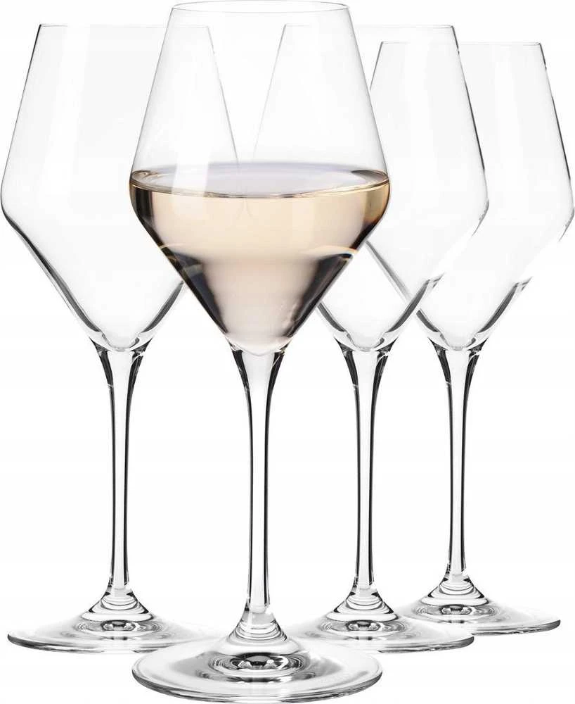 Vyno taurių komplektas Krosno RAY, stiklas, 0.32 l, 4 vnt.