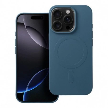 OEM dėklas, skirtas iPhone 17 matinis mėlynas