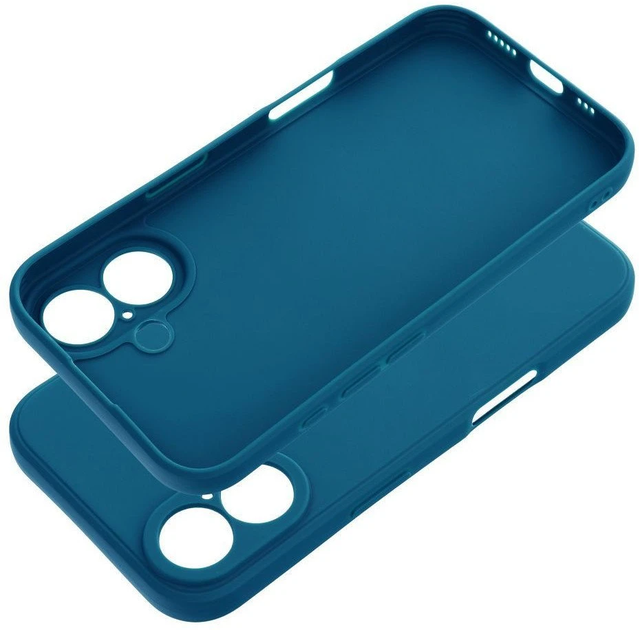 OEM dėklas, skirtas iPhone 17 matinis mėlynas