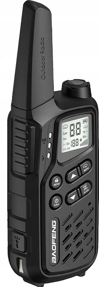 Walkie-Talkie Baofeng BF-T25E Juodas, 2 pieces