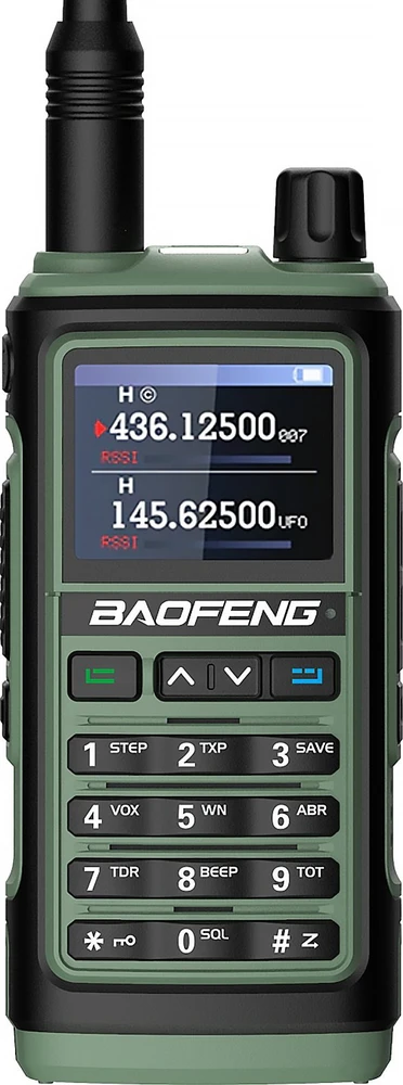 BAOFENG UV-17E WALKIE-TALKIE žalias