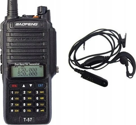BAOFENG BF-A58 WALKIE-TALKIE Juodas