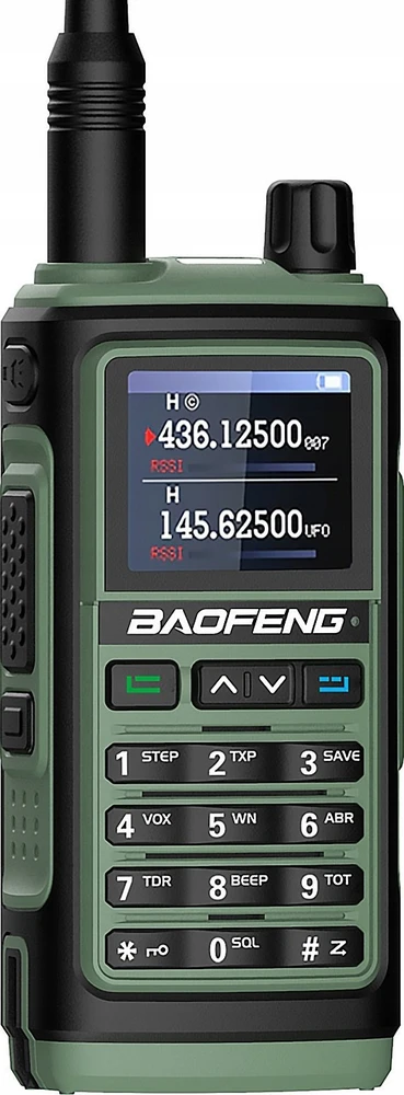 BAOFENG UV-17E WALKIE-TALKIE žalias