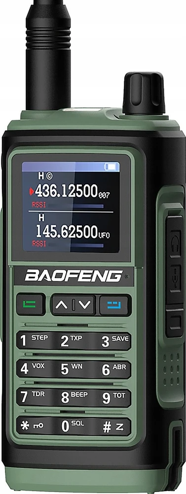 BAOFENG UV-17E WALKIE-TALKIE žalias