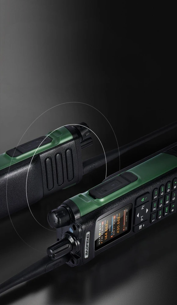 Baofeng DM-32E HTQ DMR GPS APRS radijo imtuvas + oro juosta